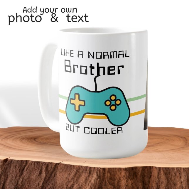 Computer Game Personalized Photo and Text Coffee Mug (Computer Game Personalized Photo and Text Coffee Mug by Ricaso. Gamer mugs custom made gifts)