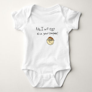 Computer Geek Baby Bodysuit