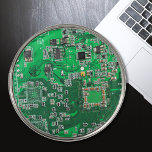 Computer Geek Circuit Board Green Golf Ball Marker<br><div class="desc">Are you looking for gifts for computer geeks? This one is for the Geek in all of us.  Computer Geek Circuit Board</div>