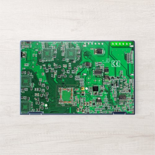 Computer Geek Circuit Board Green HP Laptop Skin