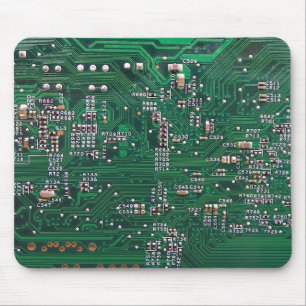 Computer Geek Circuit Mouse Pad