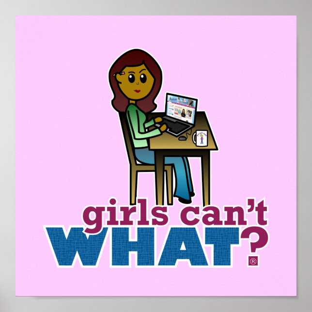 Computer Geek - Dark Poster (Front)