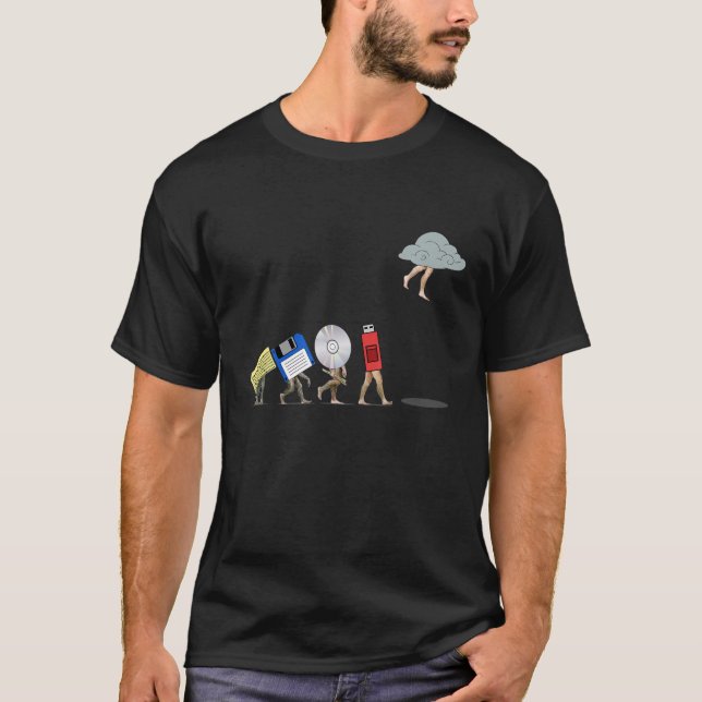 Computer Geek Gift Idea T-Shirt (Front)