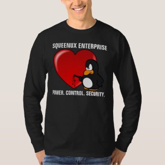 Computer Geek Valentine: Be Secure in Your Love Tee Shirts