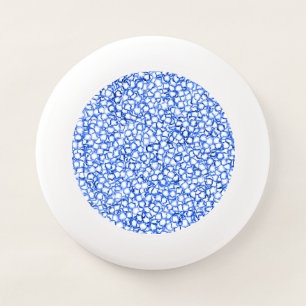 Computer-Generated Blue Petals Wham-O Frisbee