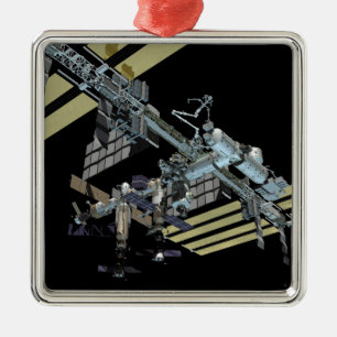 Computer generated view 12 metal ornament