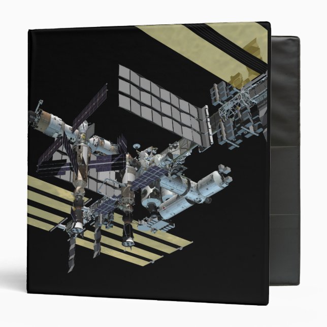 Computer generated view 14 3 ring binder (Front/Inside)