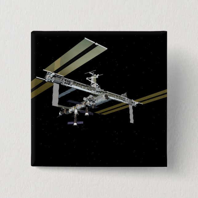 Computer generated view 21 pinback button (Front)