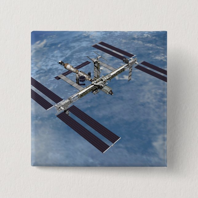 Computer generated view 22 pinback button (Front)