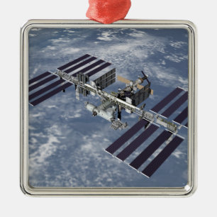 Computer generated view 2 metal ornament