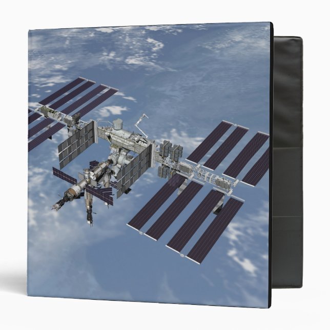 Computer generated view 3 ring binder (Front/Inside)