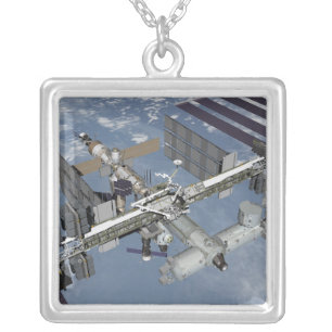Computer generated view 4 silver plated necklace