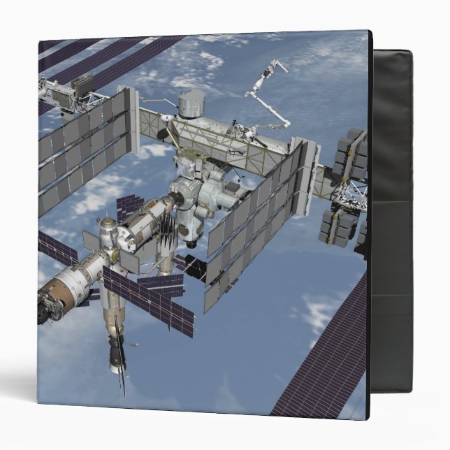 Computer generated view 6 3 ring binder (Front/Inside)