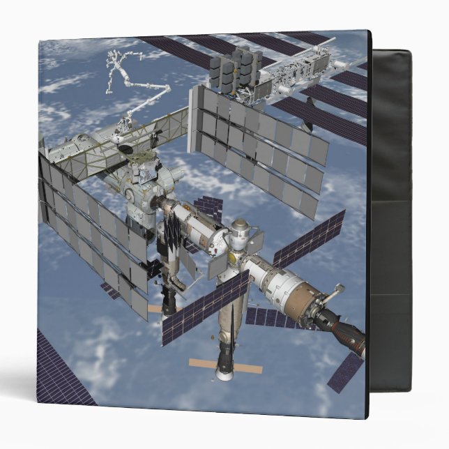 Computer generated view 7 3 ring binder (Front/Inside)