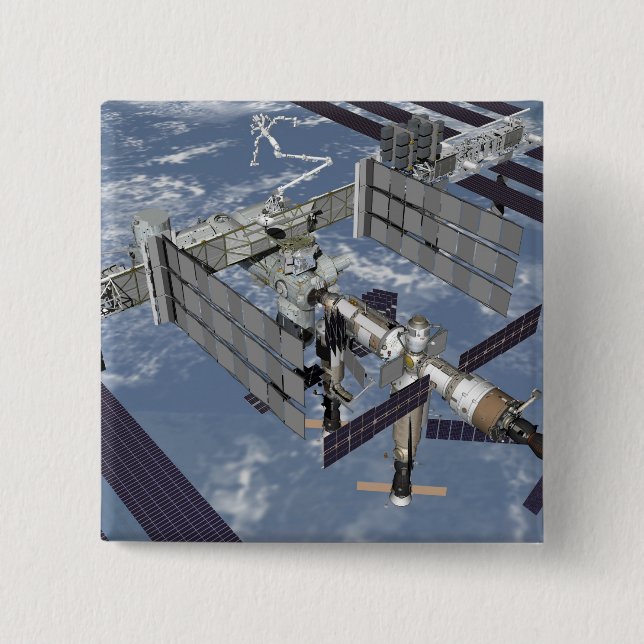 Computer generated view 7 pinback button (Front)