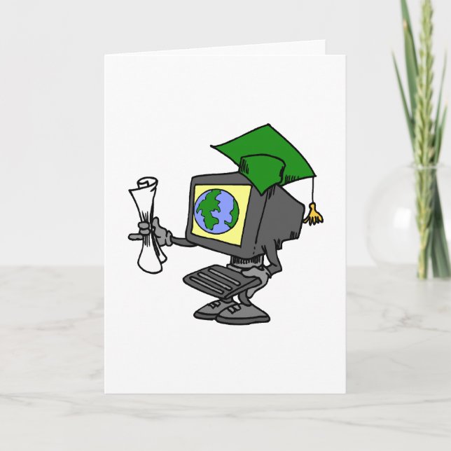 Computer Graduate Card (Front)