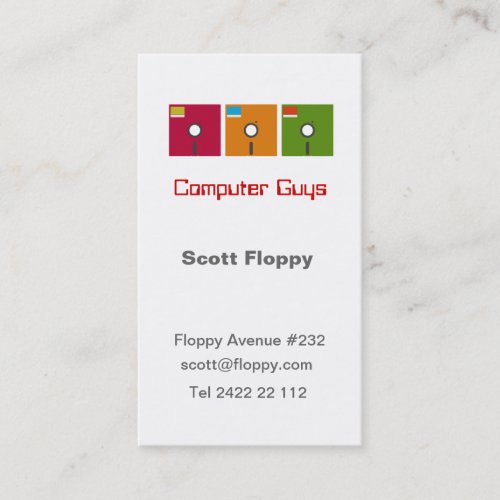 Computer Guy Business Card