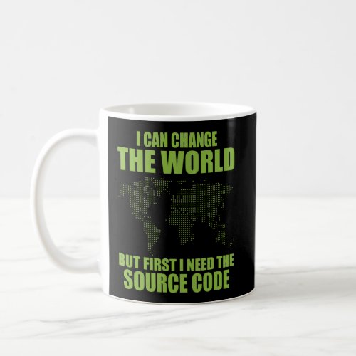 Computer Hacker Funny Source Code Cybersecurity Coffee Mug