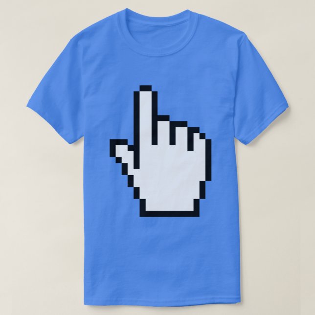 COMPUTER HAND POINTER / MOUSE CURSOR T-Shirt (Design Front)