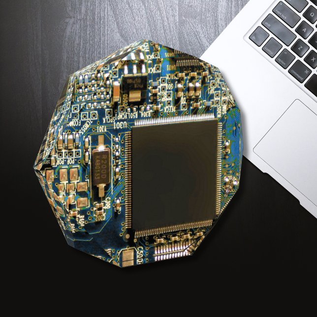 Computer Hard Drive Circuit Board - Blue Award (Creator Uploaded)