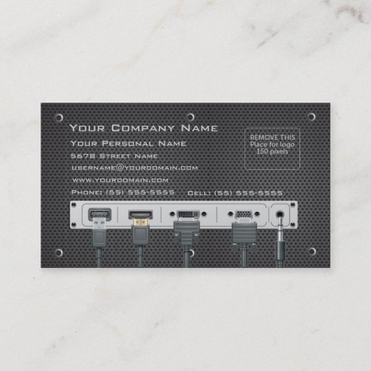 Computer Hardware Business Card