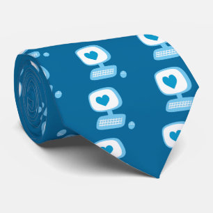 Computer Heart Tie
