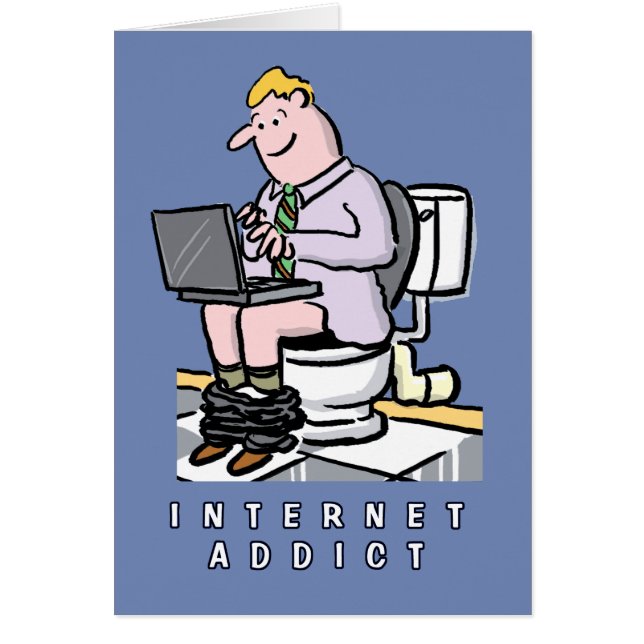 Computer, Internet and Social Media Addiction Cards (Front)
