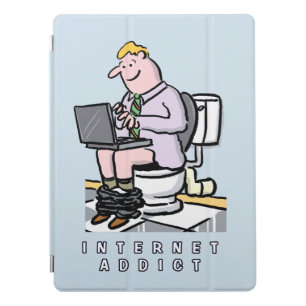 Computer, Internet and Social Media Addiction iPad Pro Cover