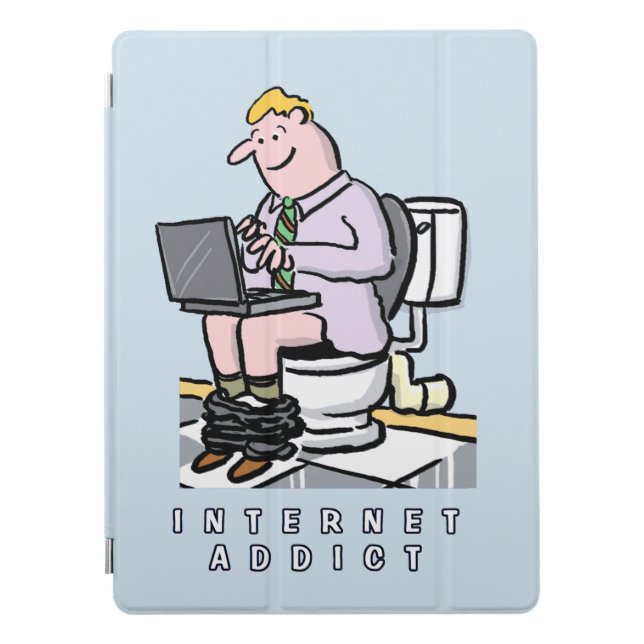 Computer, Internet and Social Media Addiction iPad Pro Cover (Front)