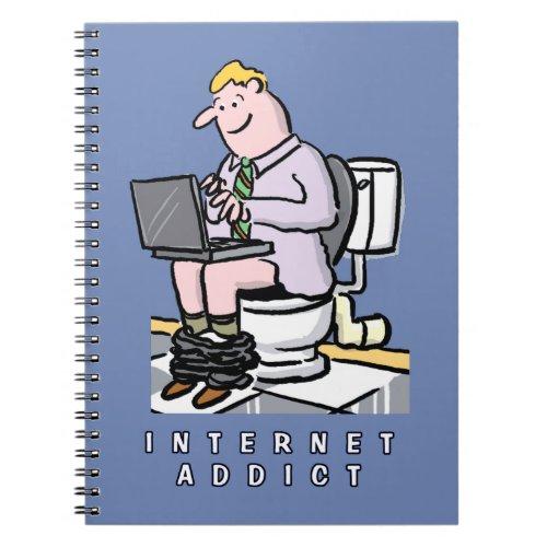 Computer Internet and Social Media Addiction Notebook