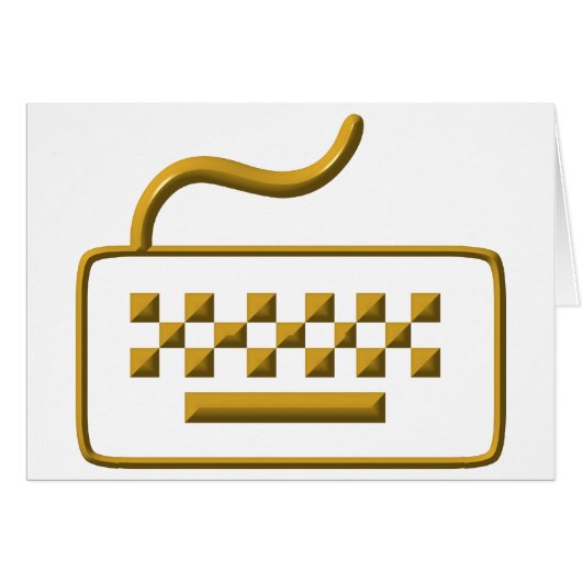 Computer Keyboard (Front Horizontal)