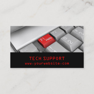 Computer Keyboard Business Card