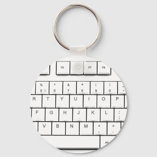 computer keyboard keychain (Front)