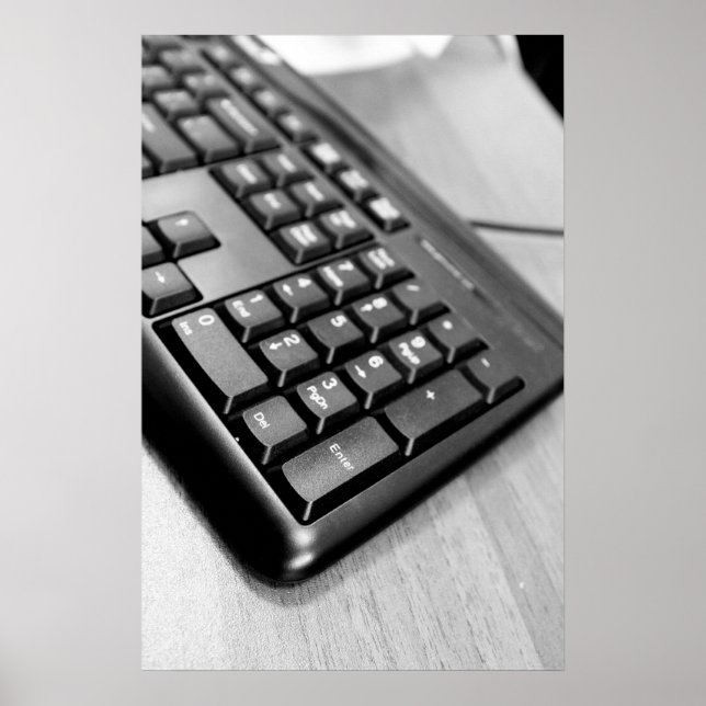 Computer keyboard poster (Front)