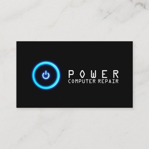 Customizable Computer, Laptop, PC Repair Business Card