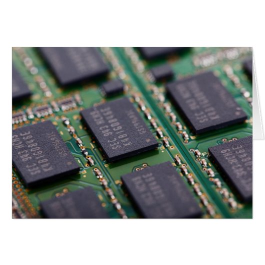 Computer Memory Chips Cards (Front Horizontal)