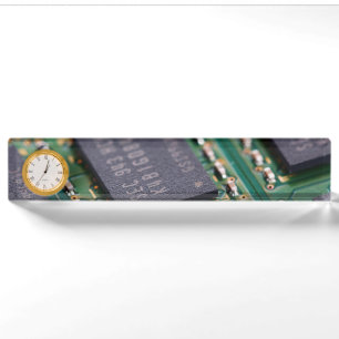 Computer Memory Chips Name Plate