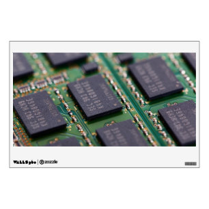 Computer Memory Chips Wall Decal