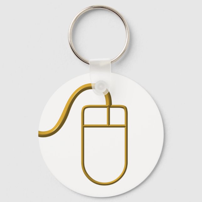 Computer Mouse Keychain (Front)