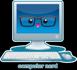 Computer Cake Toppers Zazzle Computer Nerd Cake Topper