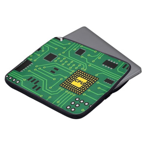Computer Nerd Circuit Board CPU                  I Laptop Sleeve
