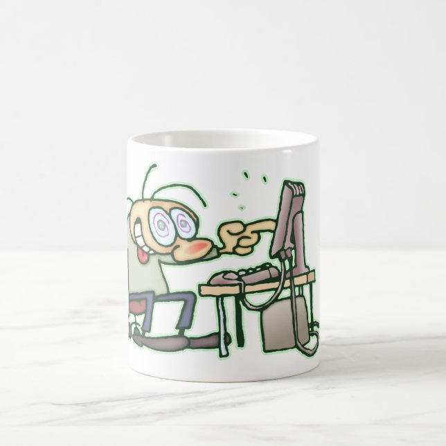 Computer Nerd Coffee Mug (Center)