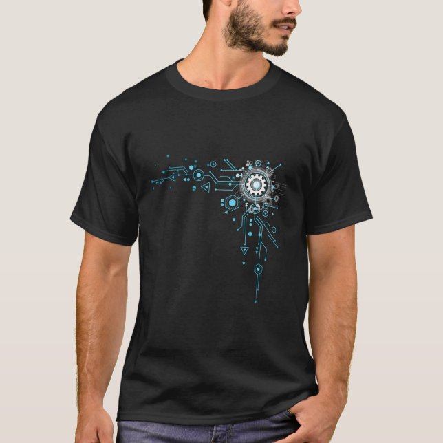 Computer Nerd Engineer Tech Geek Computer Nerd Sof T-Shirt (Front)
