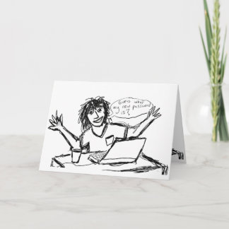 Computer Nerd Humorous Card