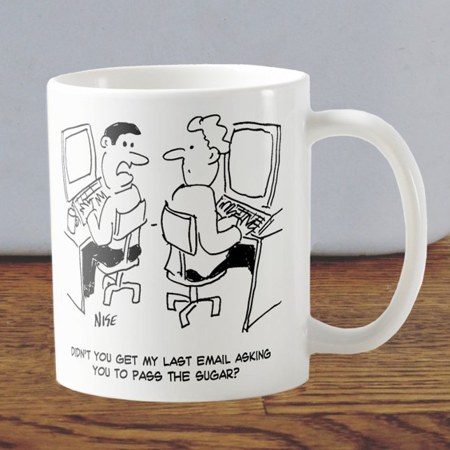 Computer Operator Emails Requesting Sugar Coffee Mug (Creator Uploaded)