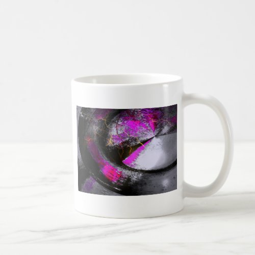 Computer Painting Digital Abstract Coffee Mug