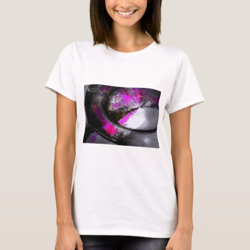 Computer Painting Digital Abstract T_Shirt