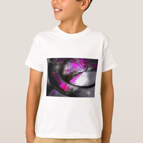 Computer Painting Digital Abstract T_Shirt