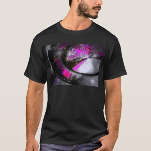 Computer Painting Digital Abstract T_Shirt