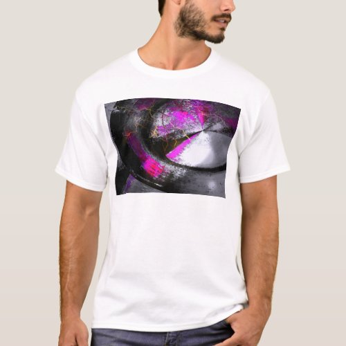 Computer Painting Digital Abstract T_Shirt